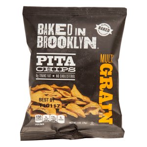 Baked In Brooklyn Pita Chips - Multi-grain