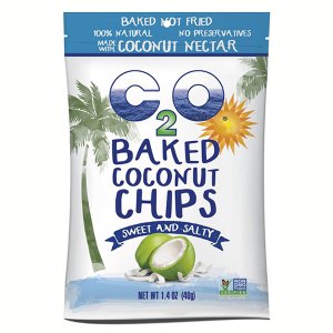 Baked Coconut Chips Plain Sweet and Salty