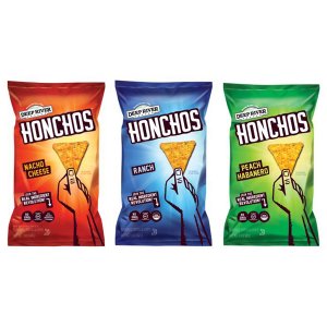 Deep River Honchos Nacho  Ranch and Peach Flavor Tortila Chips