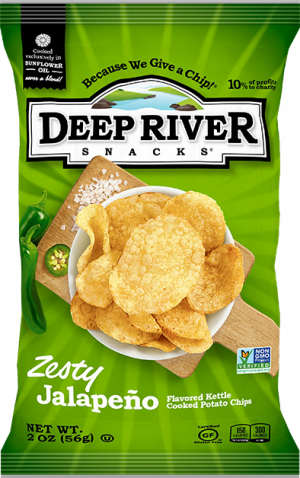 Deep River Zesty Jalapeno Kettle Chips