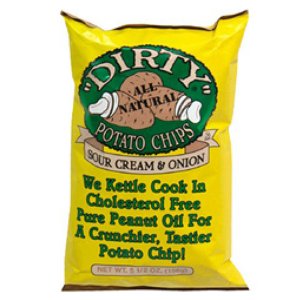 Dirty Sour Cream and Onion Potato Chips