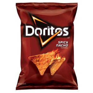 Doritos Spicy Nacho Flavored Tortilla Chips