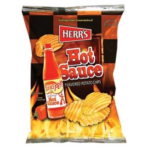 Hot Sauce Potato Chips