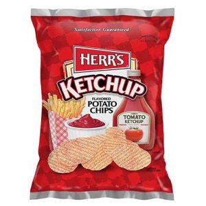 Ketchup Flavored Potato Chips