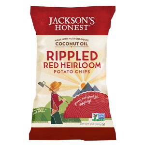 Rippled Red Heirloom Potato Chips