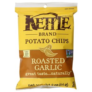 Roasted Garlic Potato Chips