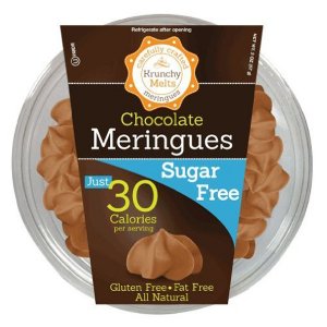 Sugar Free Chocolate Meringues Cookies