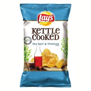 Lay's Kettle Cooked Salt & Vinegar Potato Chips