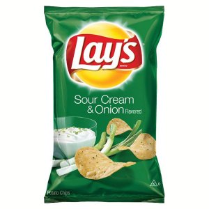 Lay's Sour Cream & Onion Flavored Potato Chips