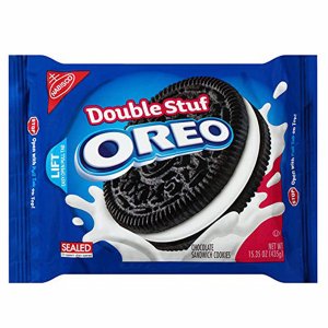 Oreo Double Stuf Chocolate Sandwich Cookies