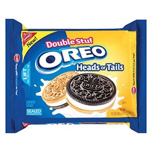 Oreo Double Stuf Heads or Tails Sandwich Cookies