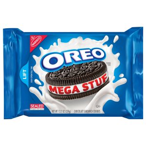 Oreo Mega Stuf Chocolate Sandwich Cookies