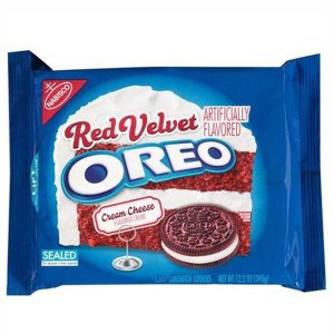 Oreo Red Velvet Cream Cheese Sandwich Cookies