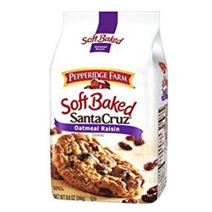 Soft Baked Santa Cruz Oatmeal Raisin Cookies