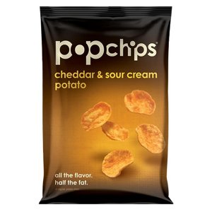 Popchips Cheddar and Sour Cream Potato Chips