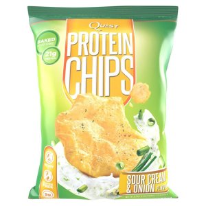 Sour Cream and Onion Flavor Protein Chips