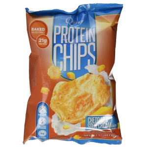 White Cheddar & Sour Cream Flavor Protein Chips