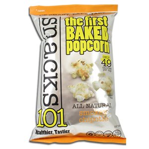 Smokey Chipotle Baked Popcorn