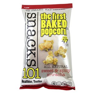 Sweet and Spicy Sriracha Baked Popcorn 0 .