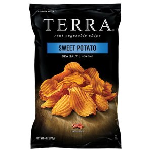 Crinkled Sweet Potato Sea Salt Real Vegetable Chips