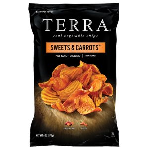 Sweets & Carrots No Salt Added Real Vegetable Chips