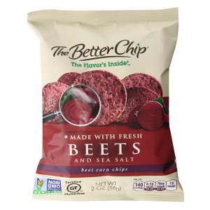 Beets and Sea Salt Corn Chips