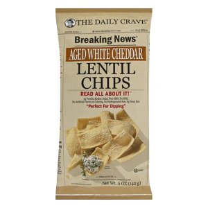 Aged White Cheddar Lentil Chips