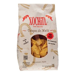 XOCHiTL Unique Stone-Ground Corn Chips - No Salt