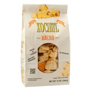 XOCHiTL Unique White Corn Chips - Nacho Cheese